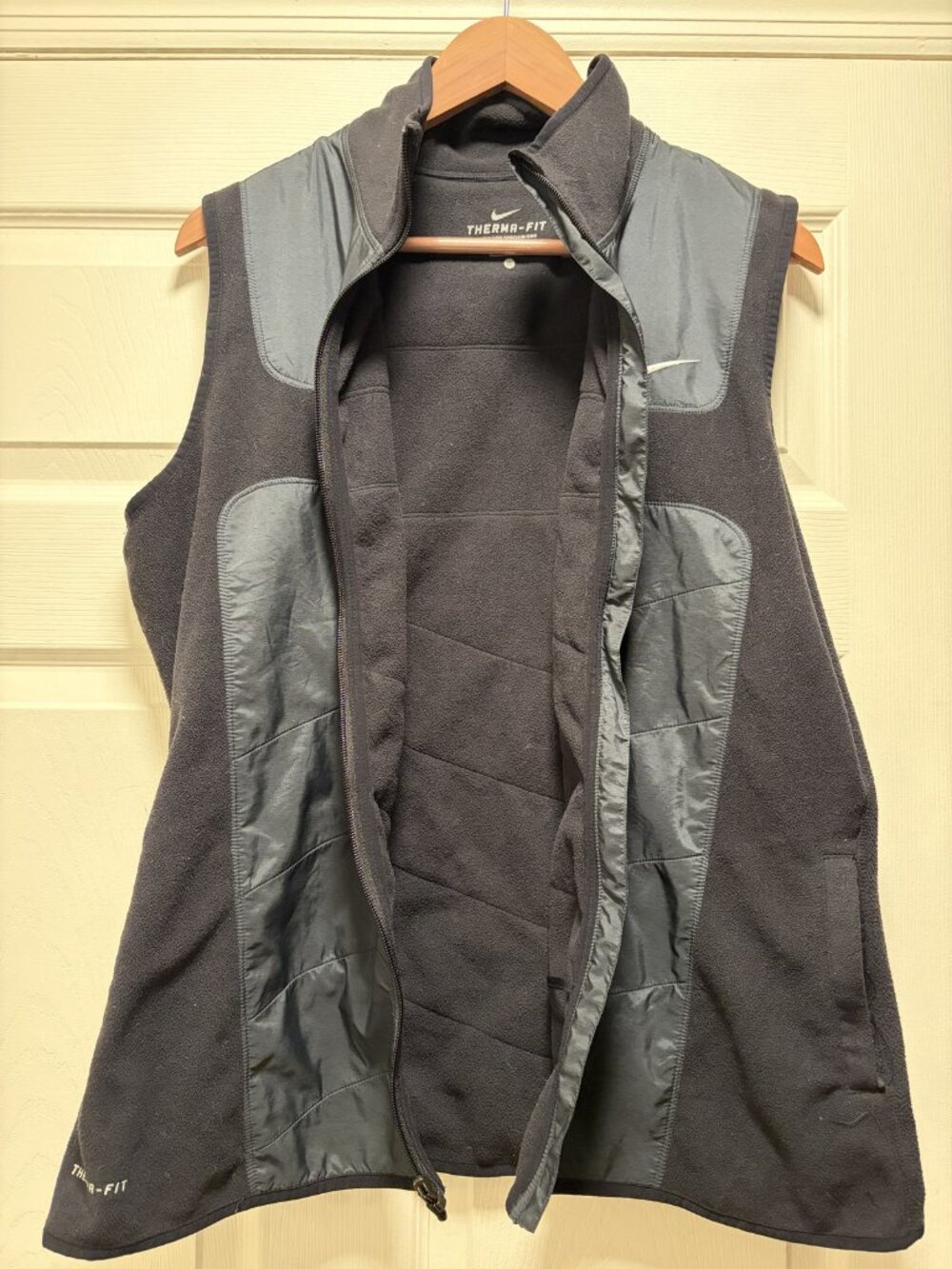 Nike Therma-Fit Womens Black Fleece Vest XL